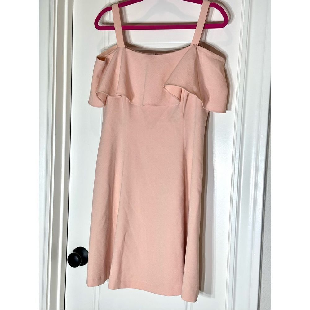 Eliza J light pink off the shoulder dress size 12